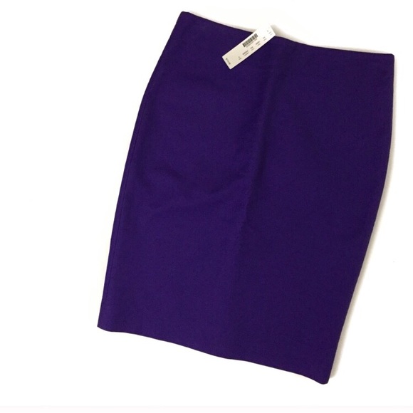 J. Crew Dresses & Skirts - j.crew • nwt no. 2 purple pencil skirt